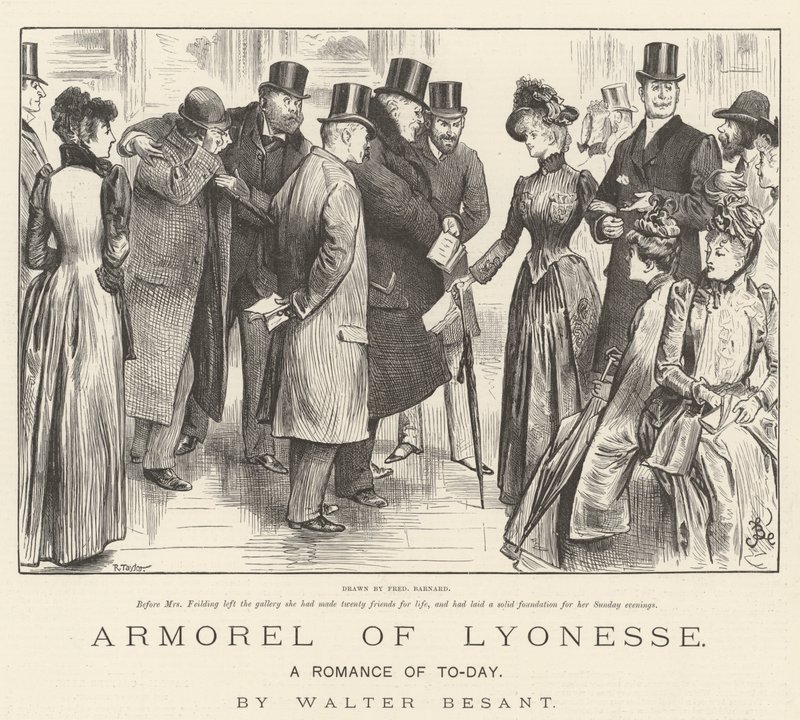 Armorel de Lyonesse, Un Romance de Hoy, por Walter Besant de Frederick Barnard