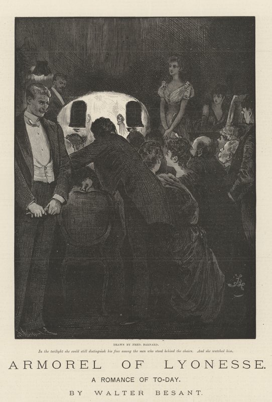 Armorel de Lyonesse, Un Romance de Hoy, por Walter Besant de Frederick Barnard