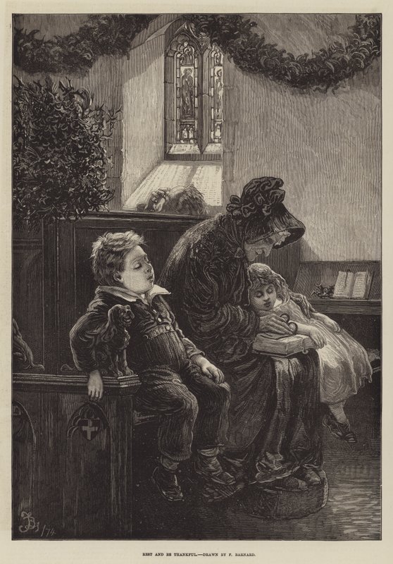 Descansa y sé agradecido de Frederick Barnard