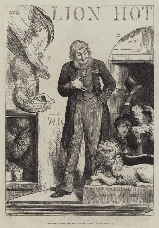 La elección general, el candidato popular de Frederick Barnard