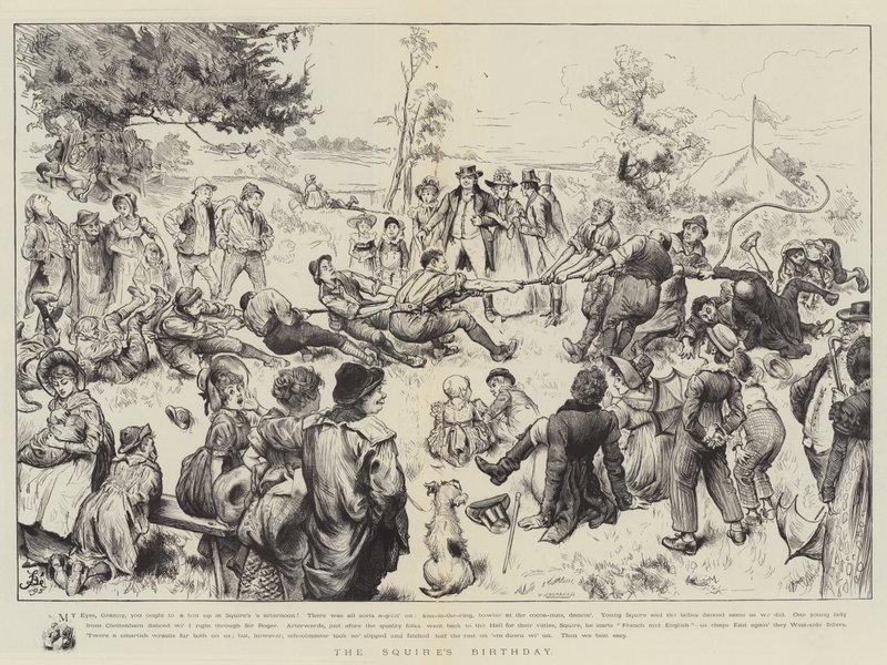 El Cumpleaños del Escudero de Frederick Barnard