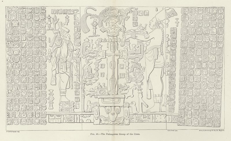 El Grupo Palenqueano de la Cruz de Frederick Catherwood