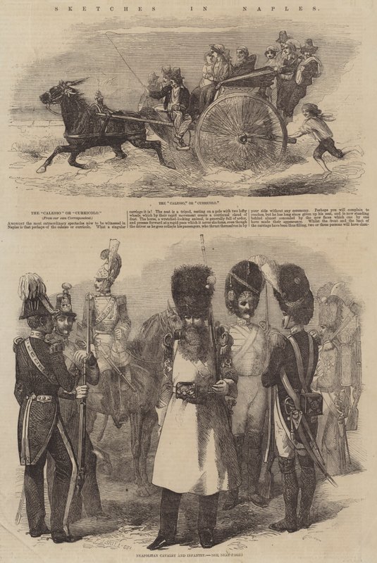 Bocetos en Nápoles de Frederick John Skill