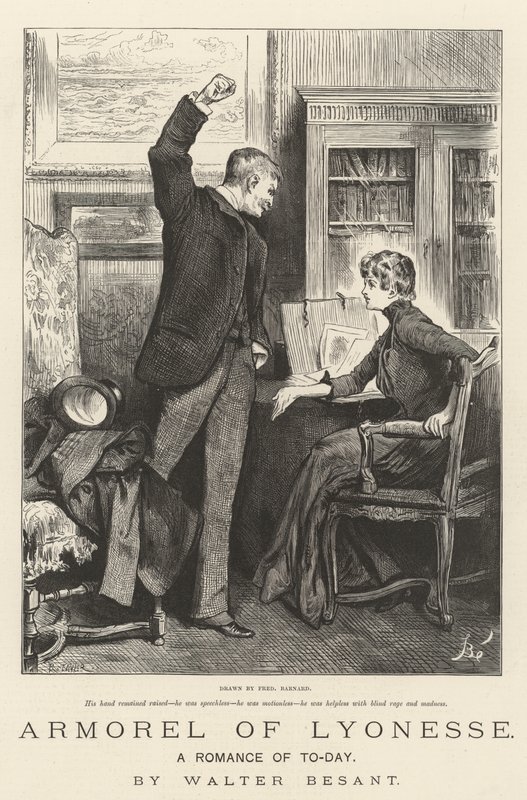 Armorel de Lyonesse, Un romance de hoy, por Walter Besant de Frederick Barnard