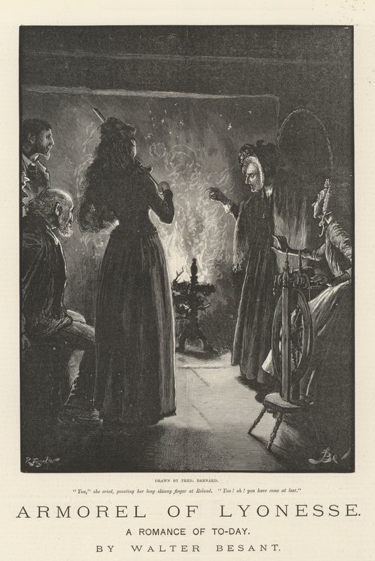 Armorel de Lyonesse, un romance de hoy, por Walter Besant de Frederick Barnard