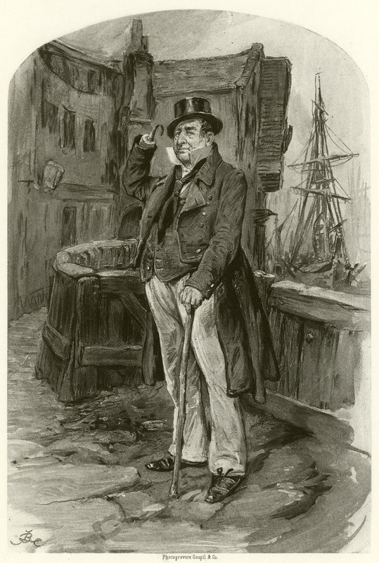 Capitán Cuttle de Frederick Barnard
