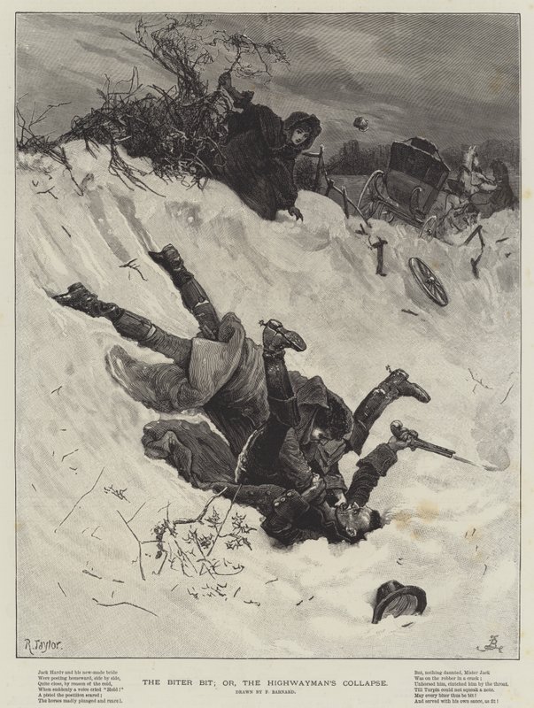 El mordido mordido; o, el colapso del bandido de Frederick Barnard