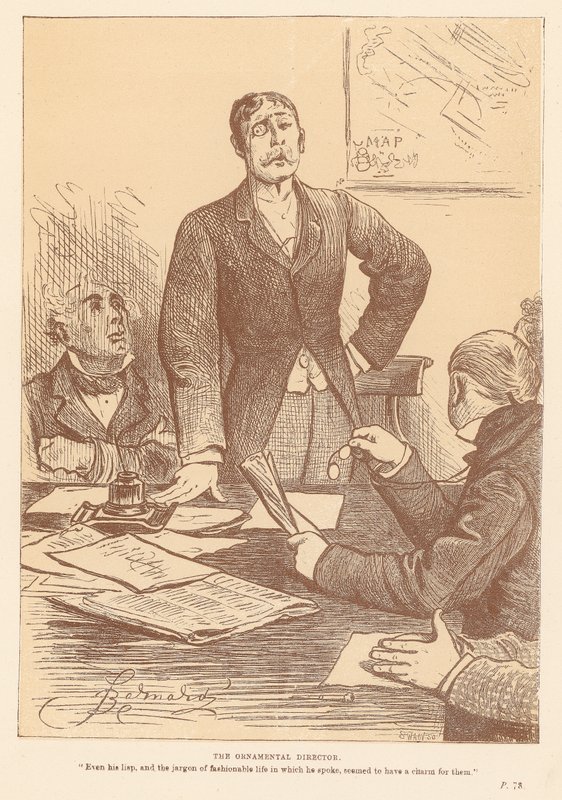 El director ornamental de Frederick Barnard