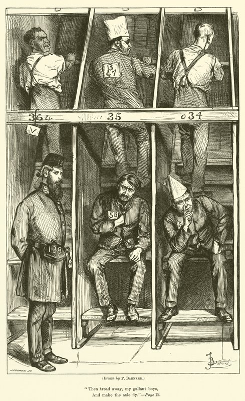 La canción de la Tredmill de Frederick Barnard