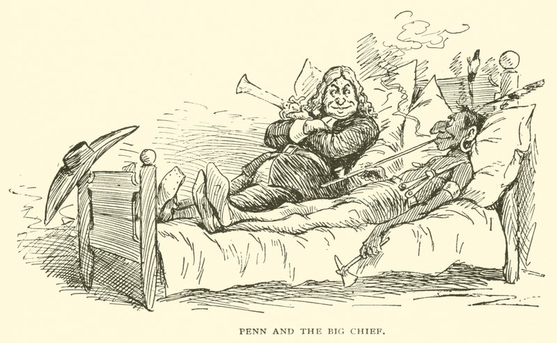 Penn y el gran jefe de Frederick Burr Opper