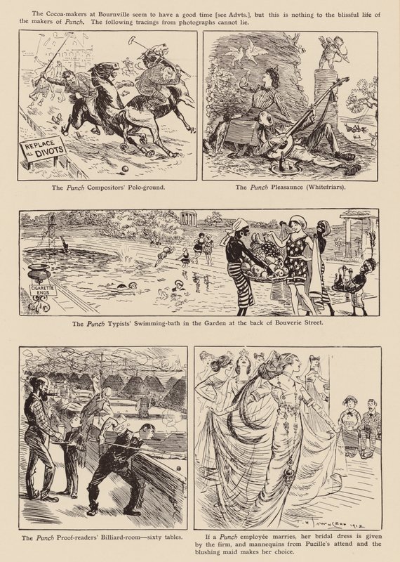 Dibujos de "Punch" (litografía) de Frederick Henry Townsend