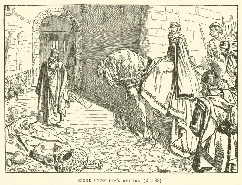 Escena en el regreso de Inas de Frederick Henry Townsend