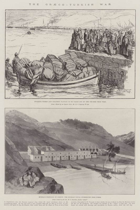 La guerra greco-turca de Frederick Henry Townsend