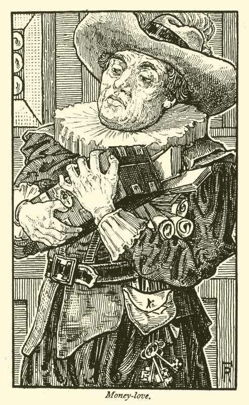 Amor al dinero de Frederick Hurten Rhead
