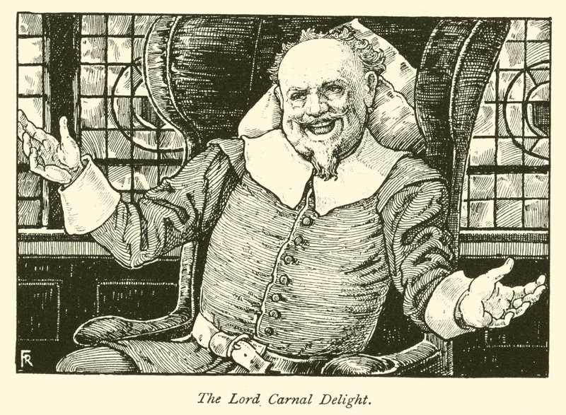 El Señor Deleite Carnal de Frederick Hurten Rhead