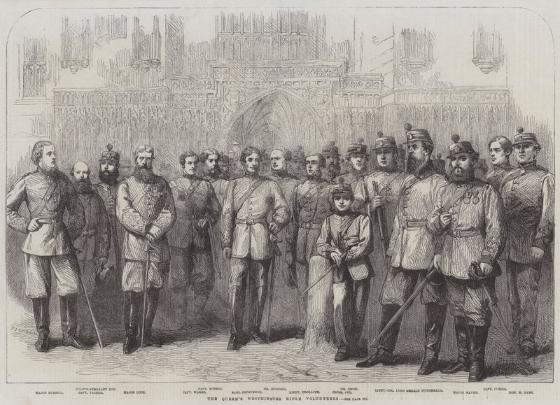 Los Voluntarios de Rifles de la Reina de Westminster de Frederick John Skill