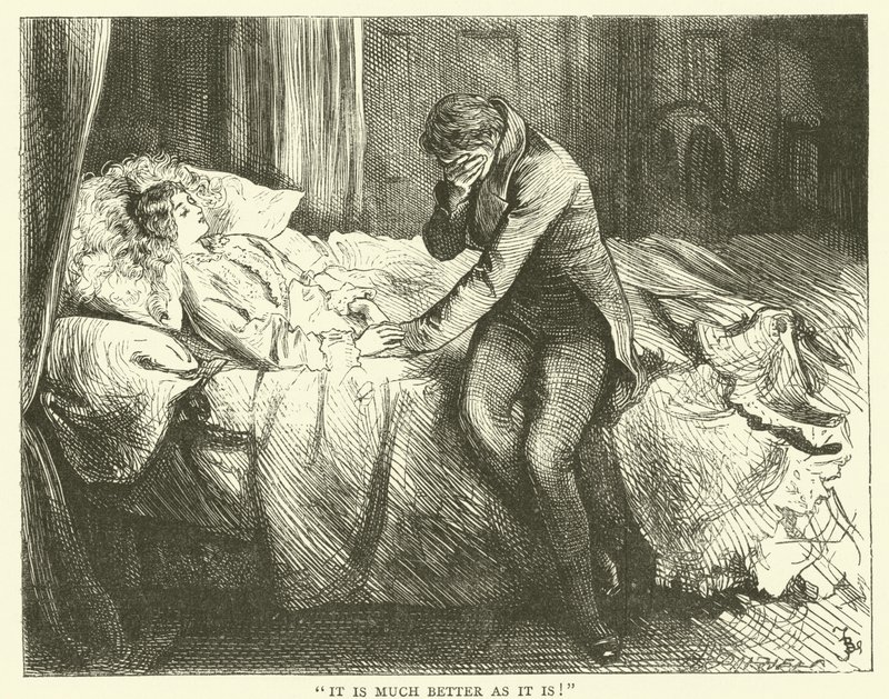 Ilustración para David Copperfield de Frederick L. Bernard