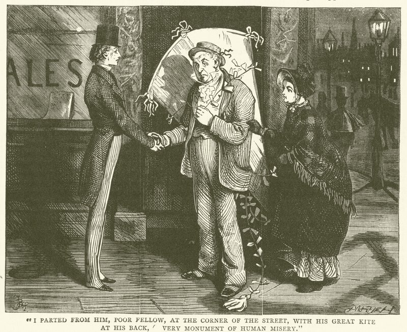 Ilustración para David Copperfield de Frederick L. Bernard