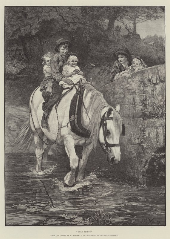 ¡Aguanta fuerte! de Frederick Morgan