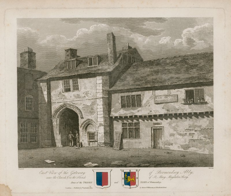 Puerta de la Abadía de Bermondsey de Frederick Nash