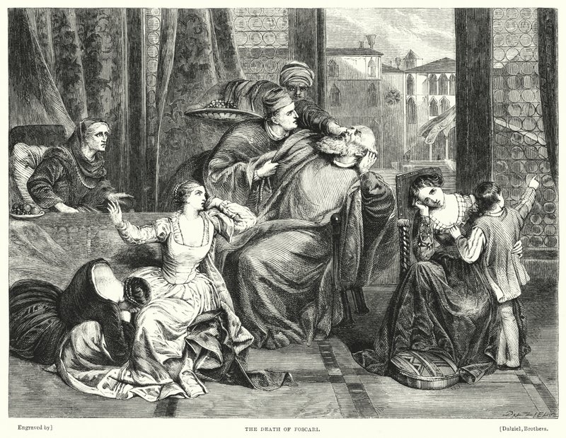 La muerte de Foscari de Frederick Richard Pickersgill