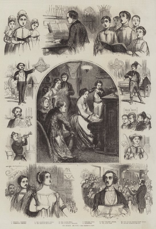 Música en interiores de Frederick Shepherd