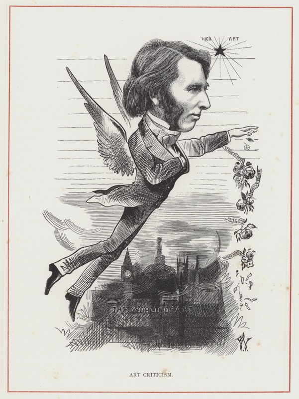 John Ruskin, Crítica de Arte de Frederick Waddy