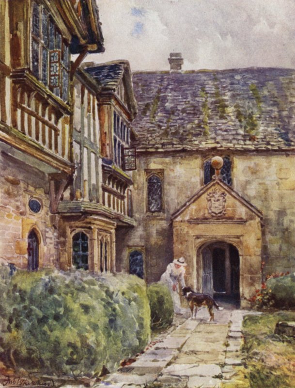 Casa solariega de Little Wolford de Frederick William Newton Whitehead