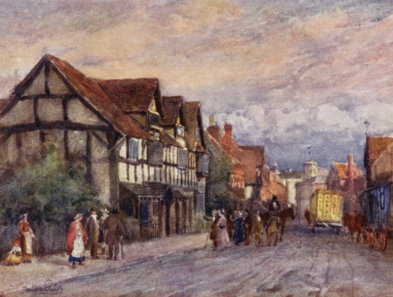 Lugar de nacimiento de Shakespeare de Frederick William Newton Whitehead