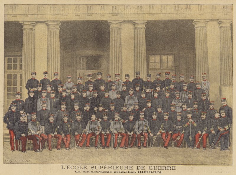 19ª clase de la École Supérieure de Guerre de French School