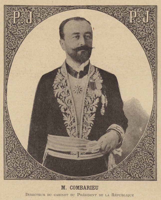Abel Combarieu, Director del Gabinete del Presidente de Francia de French School