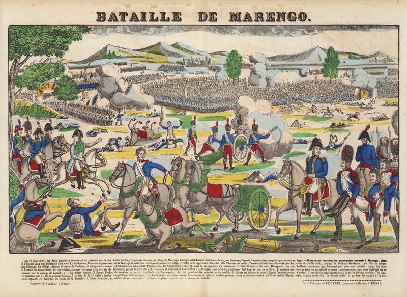 Batalla de Marengo de French School
