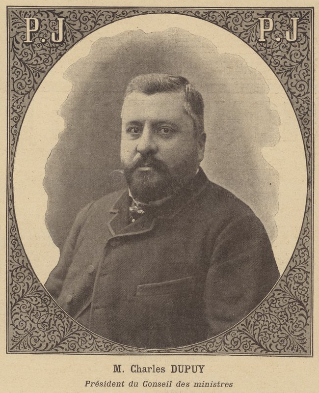 Charles Dupuy, Primer Ministro de Francia de French School