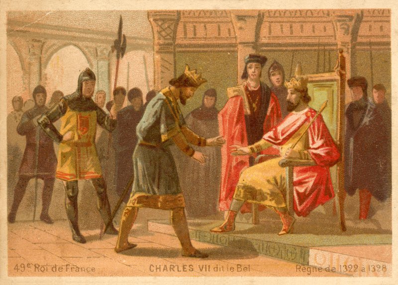 Carlos IV de Francia de French School