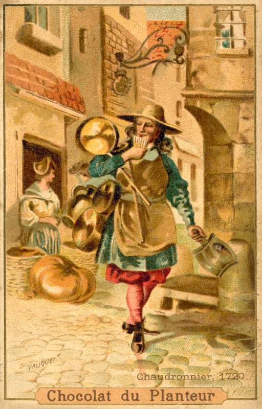 Cobre, 1720 de French School