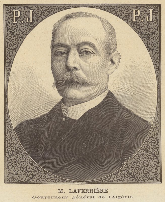 Edouard Laferriere, Gobernador General de Argelia de French School