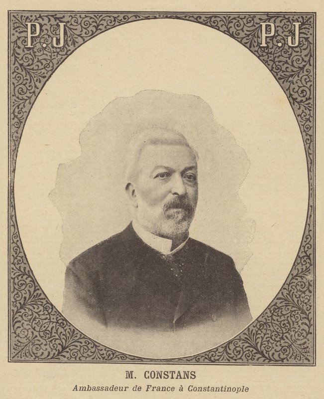Ernest Constans, Embajador de Francia en Constantinopla de French School