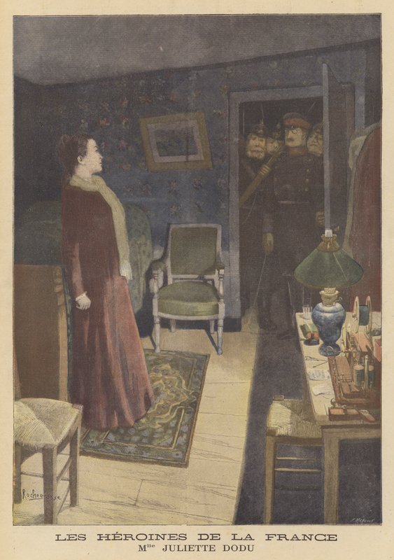 Heroínas de Francia; Juliette Dodu de French School
