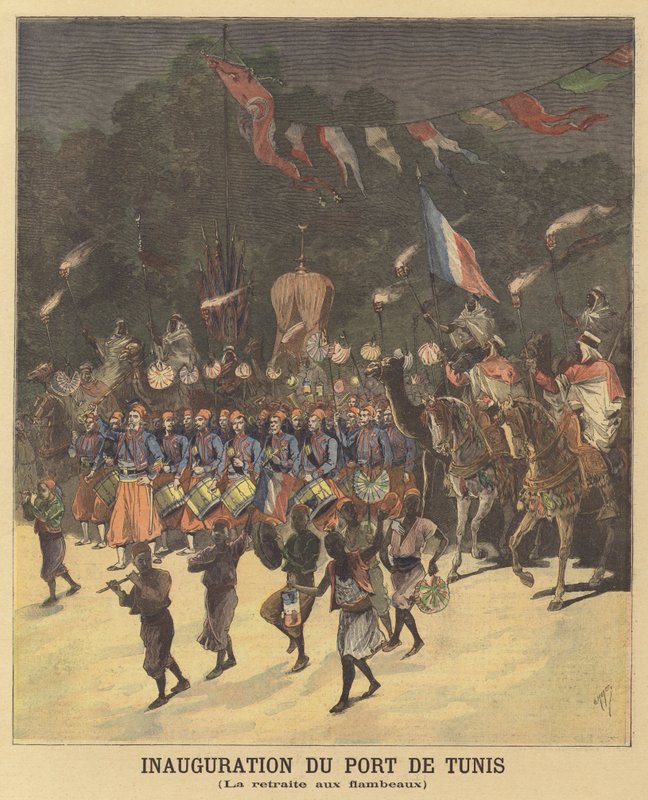 Inauguración del puerto de Túnez de French School