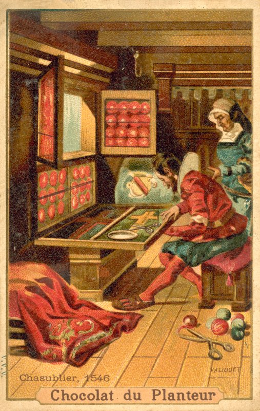 Fabricante de casullas, 1546 de French School