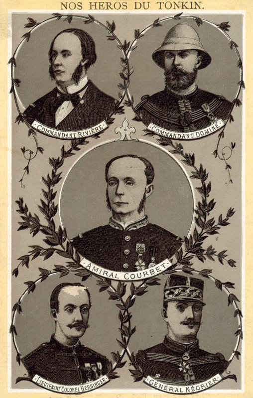 Nuestros héroes de Tonkín de French School
