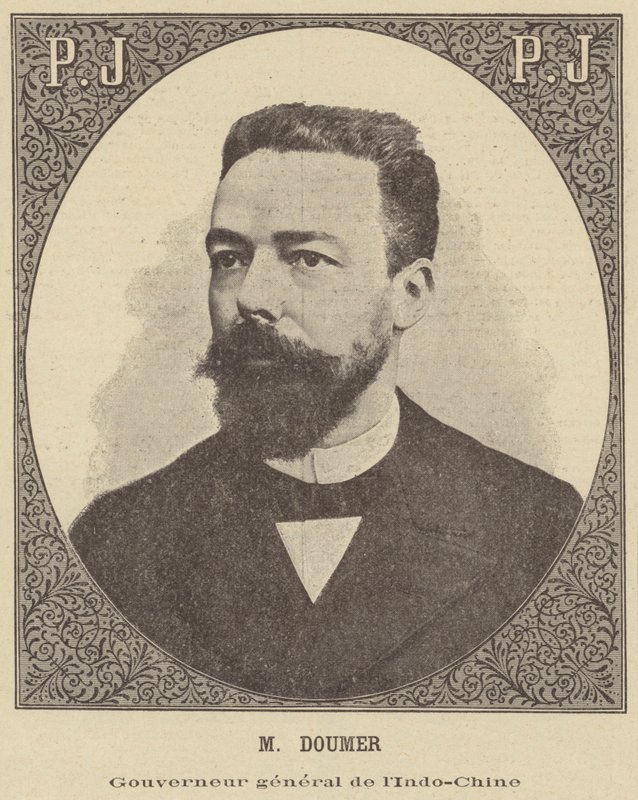 Paul Doumer, Gobernador General de Indochina Francesa de French School
