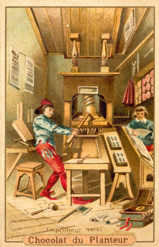 Impresor, 1400 de French School