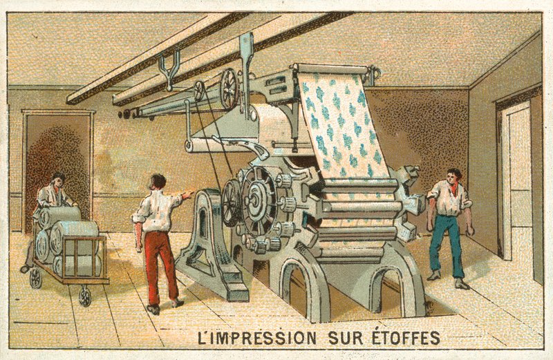 Impresión en tela de French School