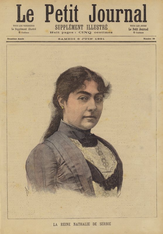 Reina Natalia de Serbia de French School
