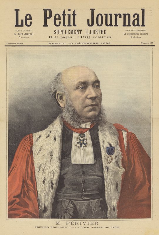Samuel Perivier, Primer Presidente del Tribunal de Apelación de París de French School