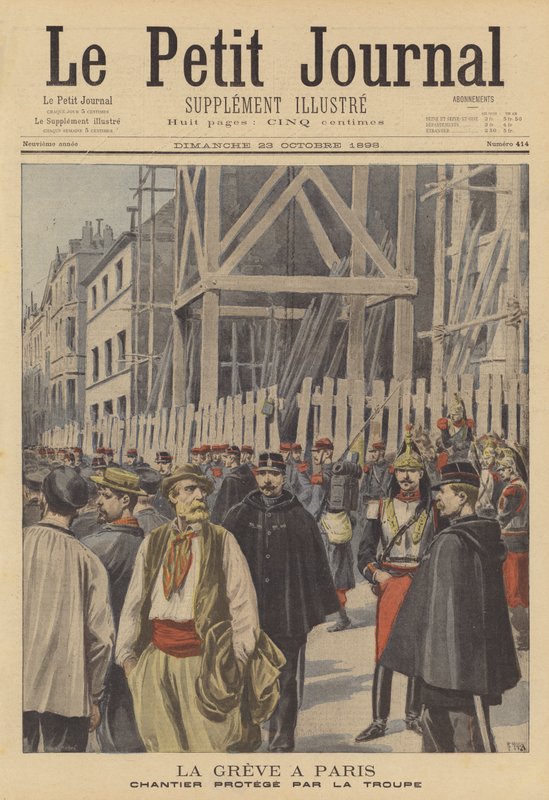 Huelga en París de French School
