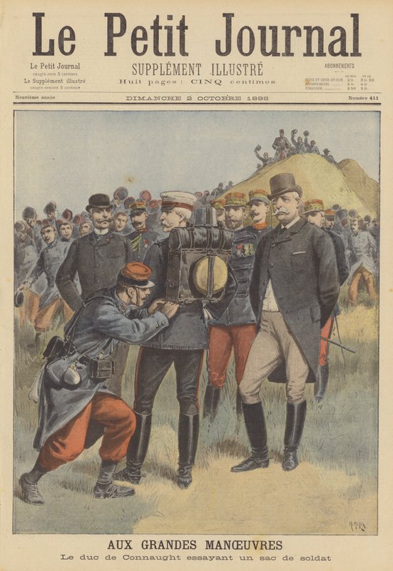 Las grandes maniobras del ejército francés de French School