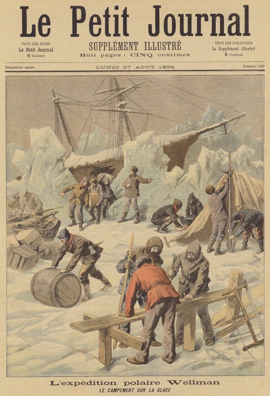 Expedición ártica de Walter Wellman de French School