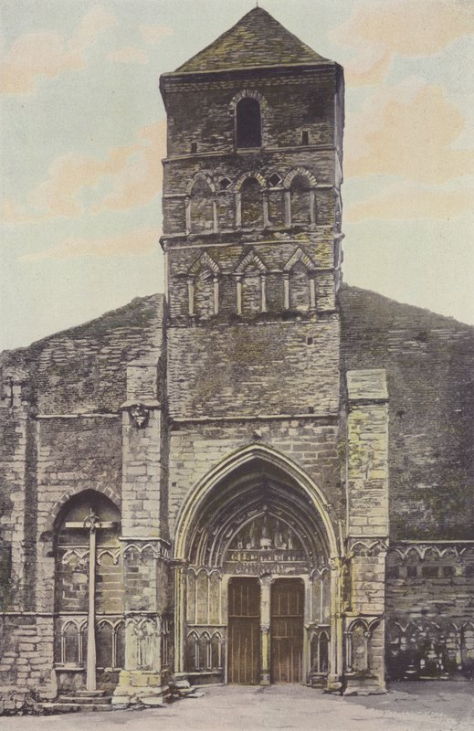 Aire-sur-LAdour, Iglesia del Mas-dAire, Fachada O de French Photographer